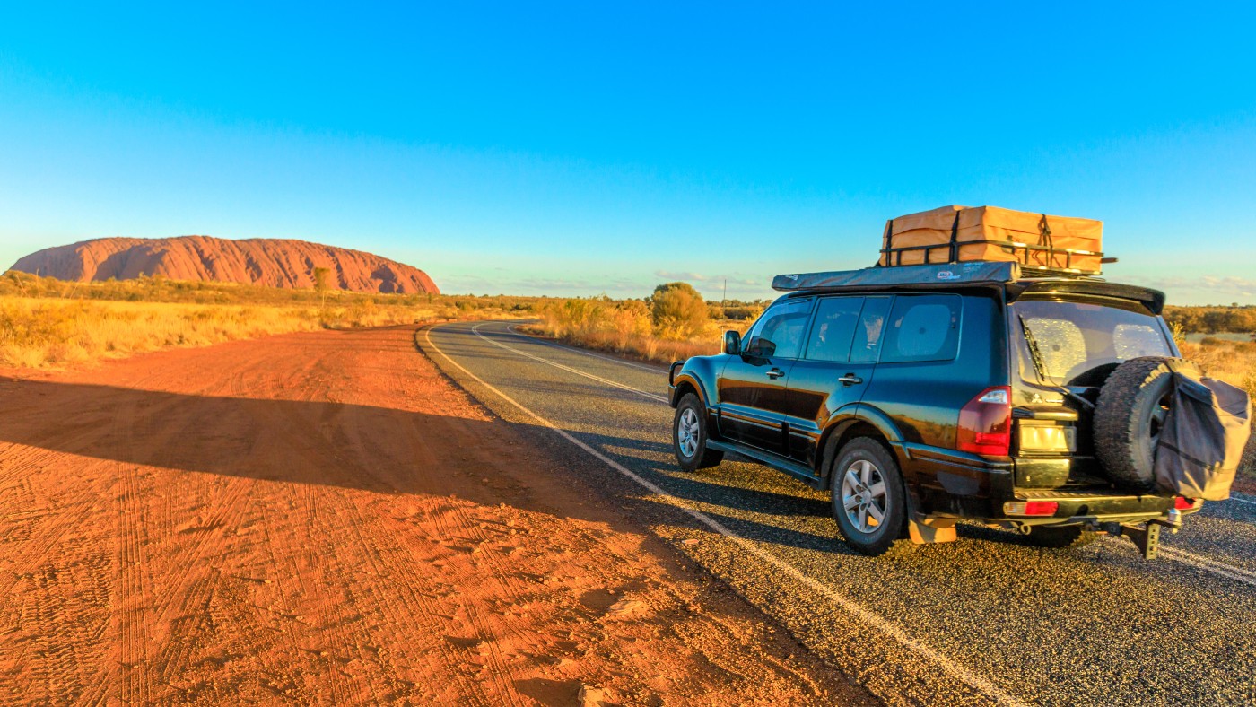 Take a 4X4 on a road trip to Uluru