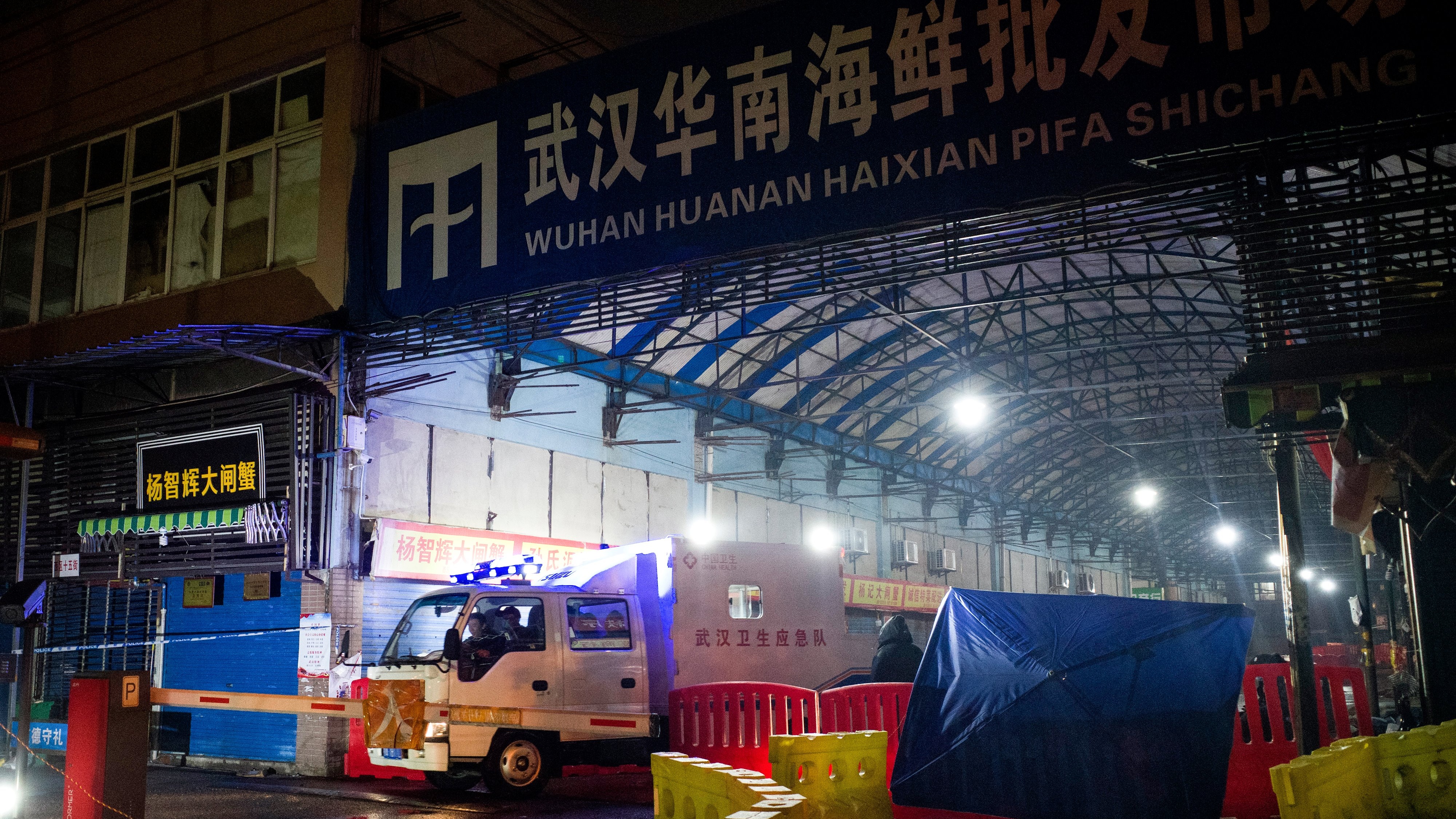 Huanan Seafood Market in Wuhan was originally cited as the epicentre of the Covid pandemic