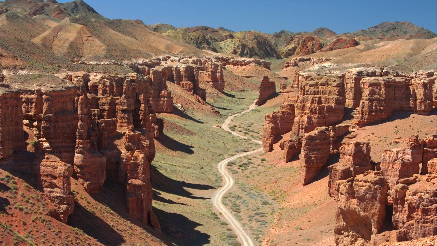 Canyon Charyn in Kazakhstan   