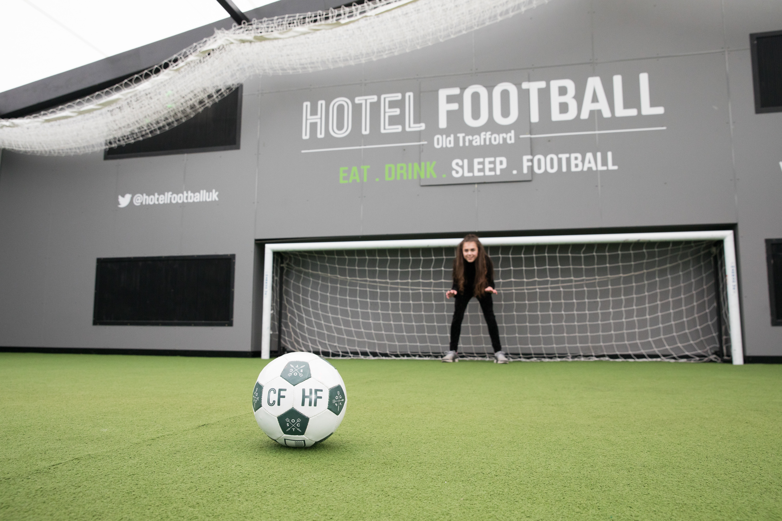 Hotel Football in Manchester is co-owned by Gary Neville, Ryan Giggs, Phil Neville, Paul Scholes and Nicky Butt