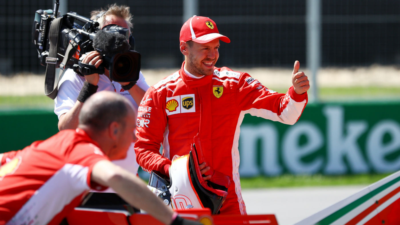 F1 Canadian Grand Prix Sebastian Vettel