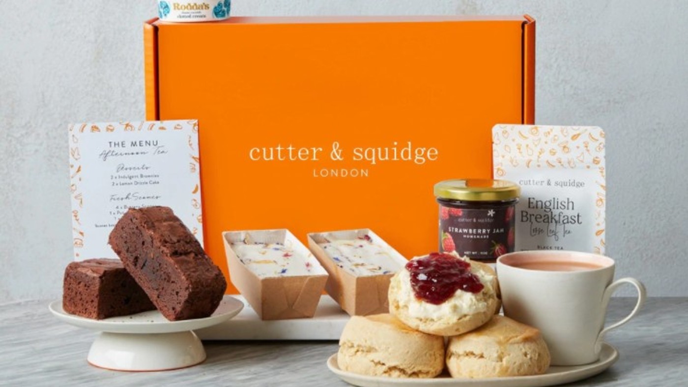 Cutter &amp; Squidge’s afternoon tea box