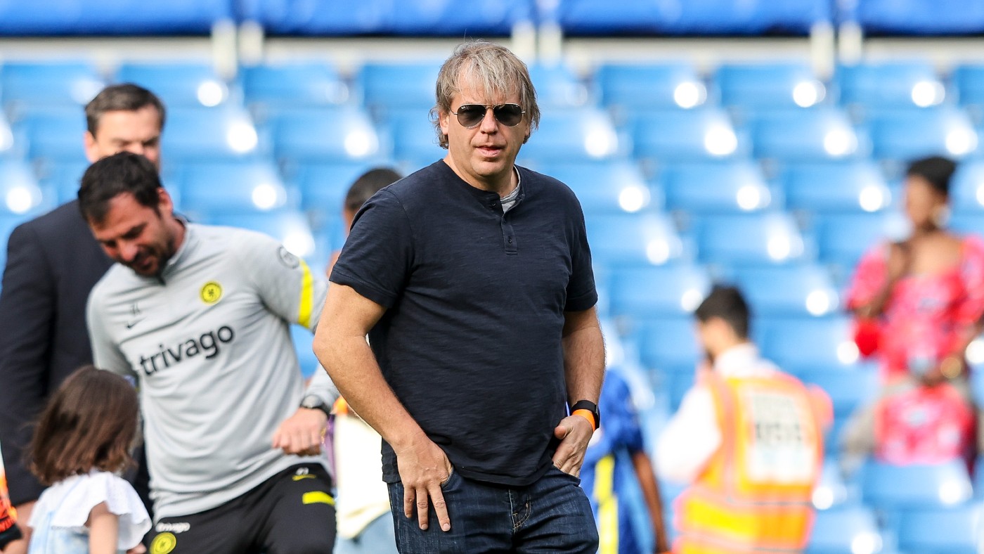 Todd Boehly was at Stamford Bridge to watch Chelsea against Watford on 22 May 