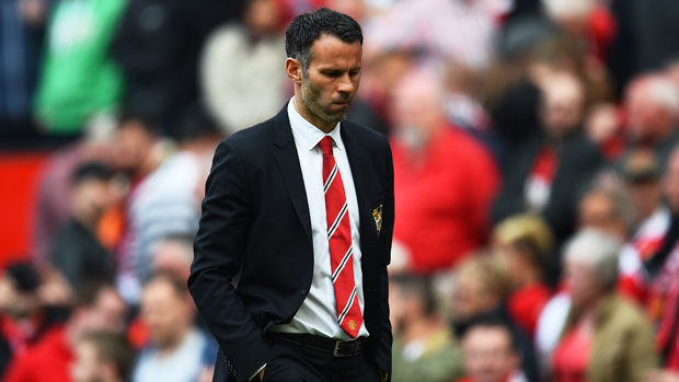 Giggs in his role as interim Man United manager 