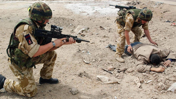 UK troops in Iraq, 2003
