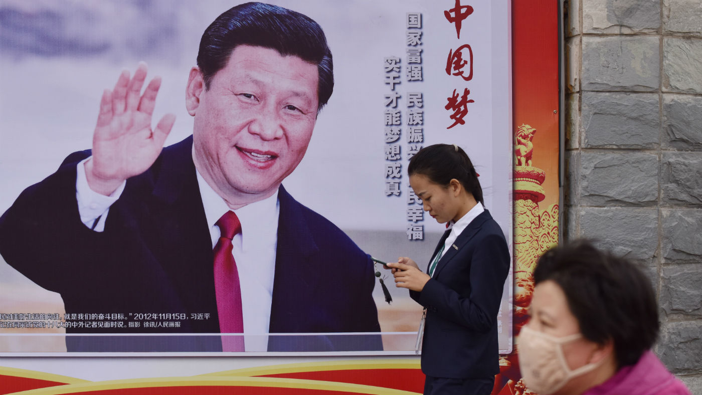 Debt and pollution are among the economic issues to be tackled by President Xi Jinping (pictured)