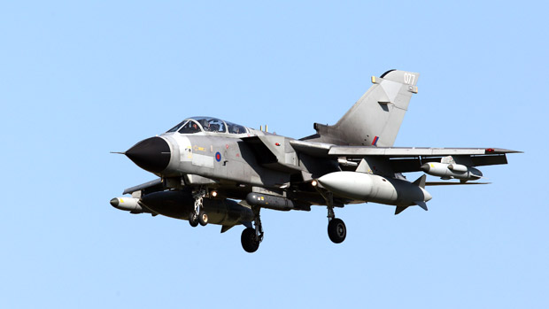 Royal Air Force Tornado aircraft