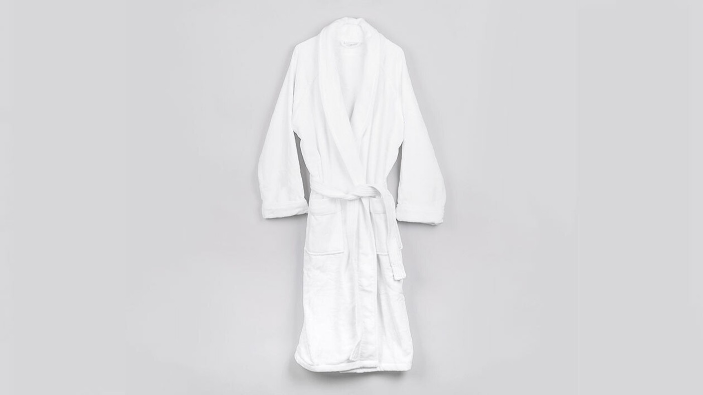 Velour hotel robe 