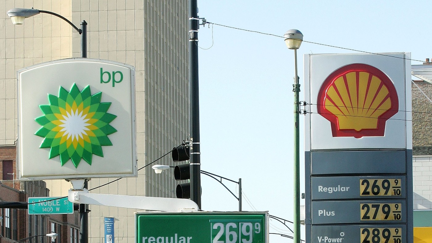 BP and Shell petrol stations 