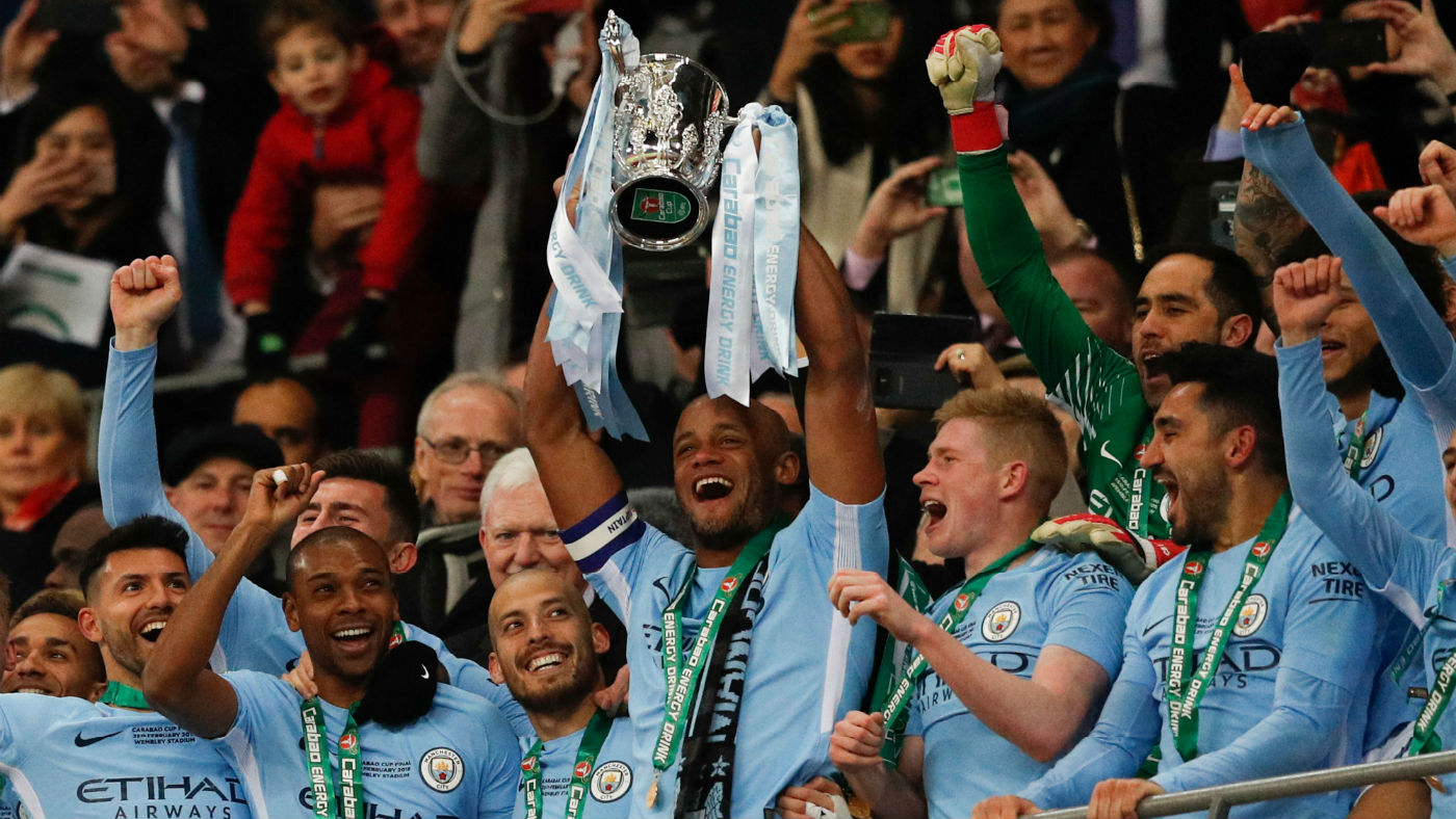 Pictures: Man City beat Arsenal 3-0 to win the Carabao Cup - The Week UK