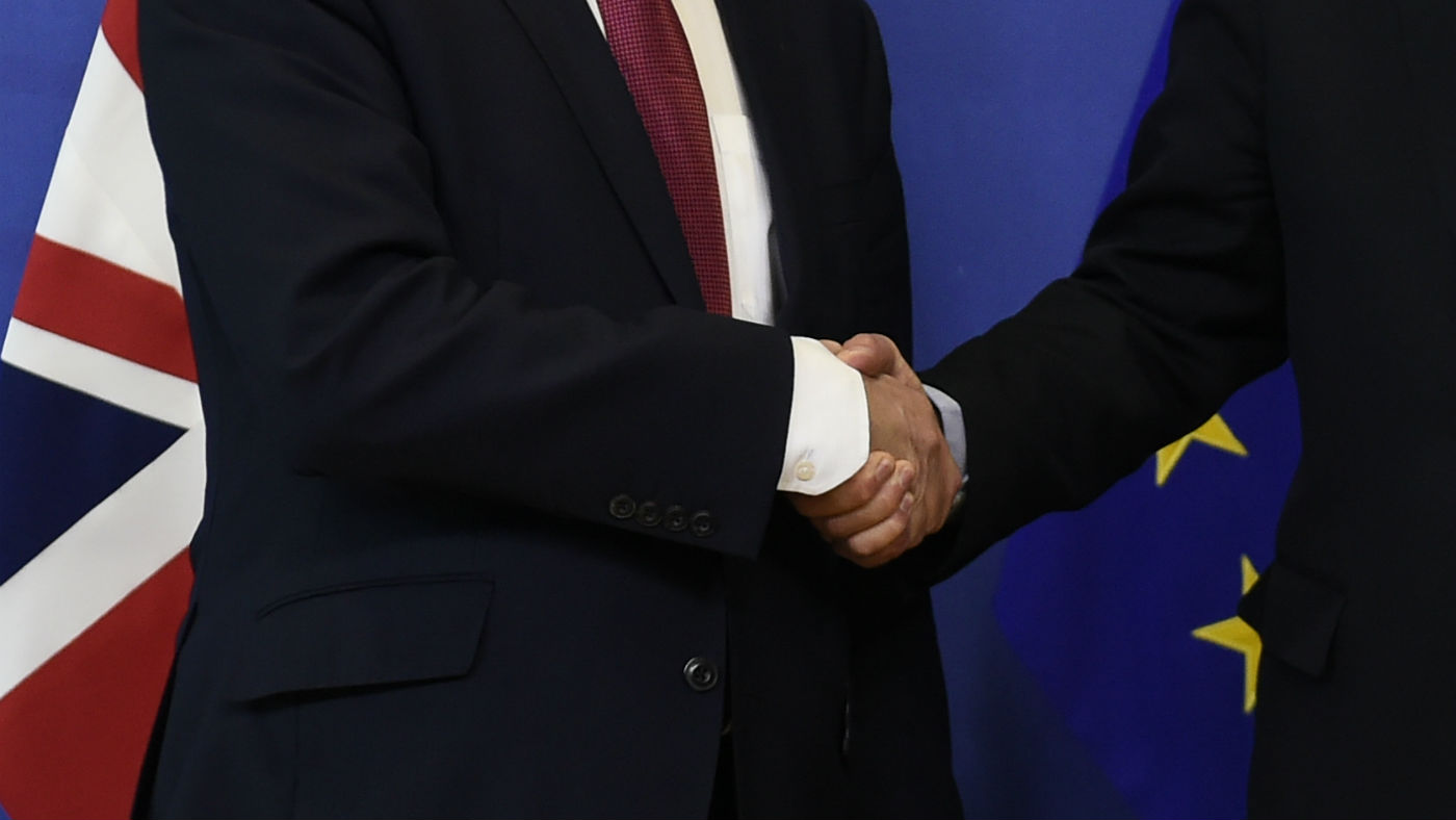 brexit handshake
