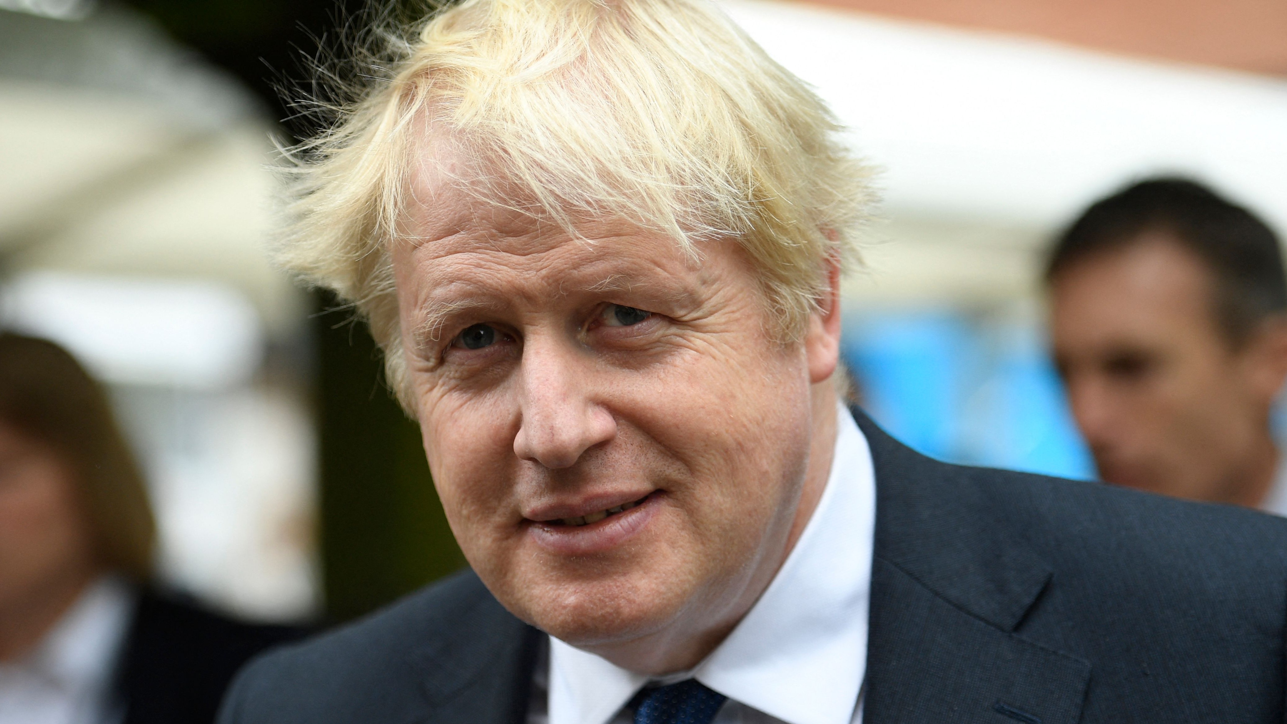 Boris Johnson during the Conservative Party conference in Manchester