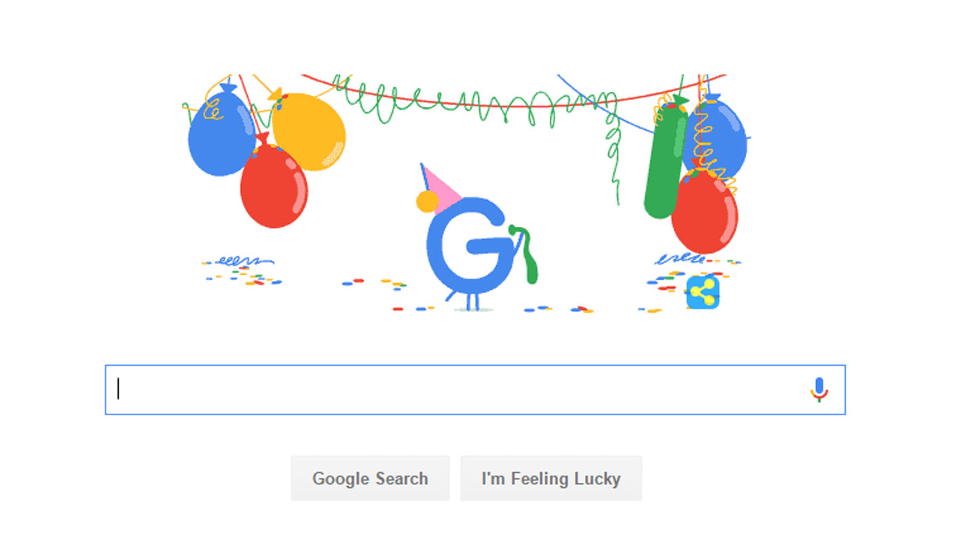 Google Doodle birthday