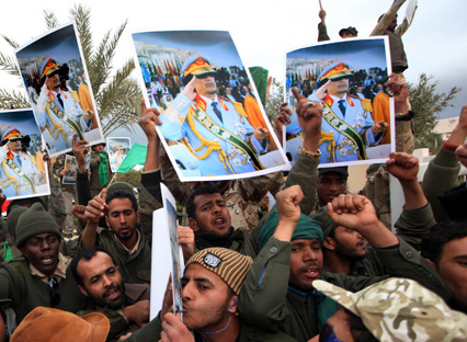 pro gaddafi forces