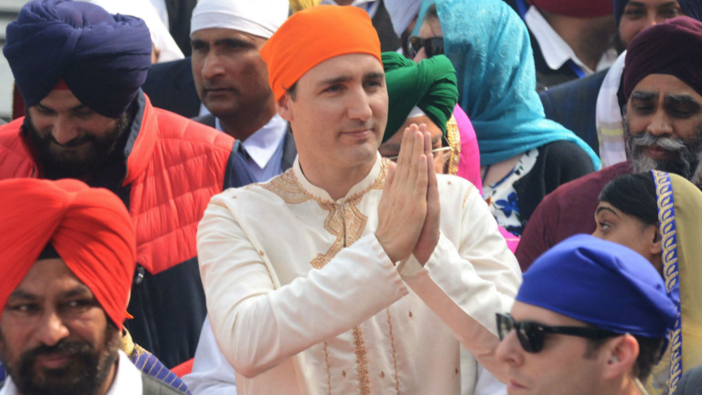 Justin Trudeau in India