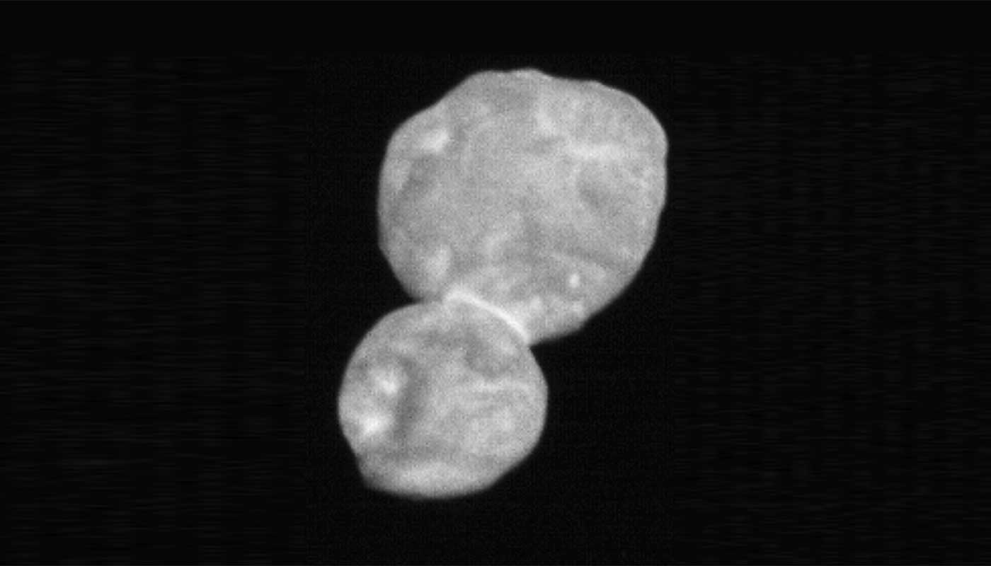 Distant space rock called Ultima Thule revealed to look like a massive snowman