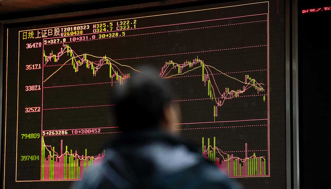 Asian markets have tumbled following announcement of tariffs by US and China