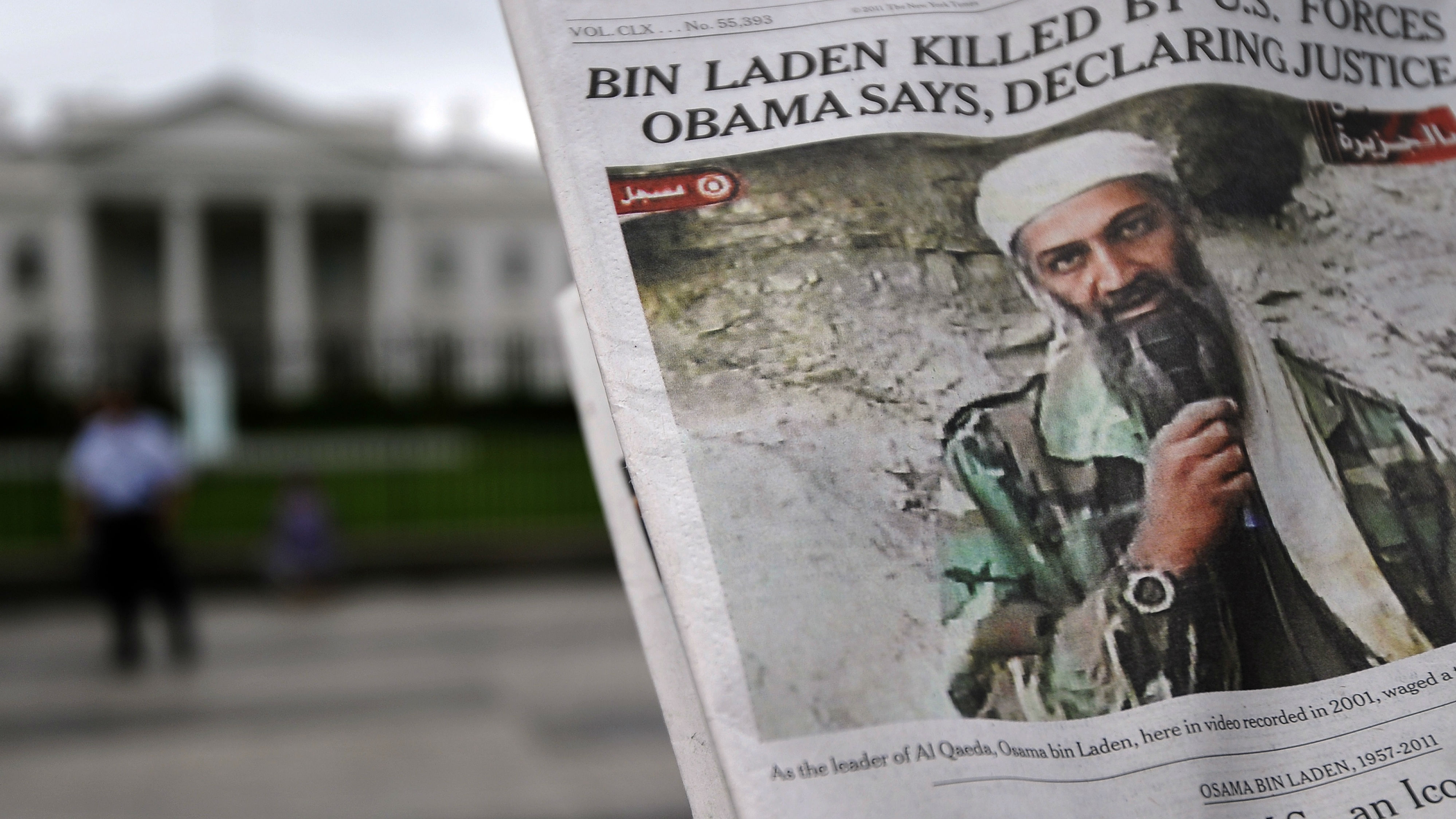 Osama bin Laden&#039;s death, newspaper
