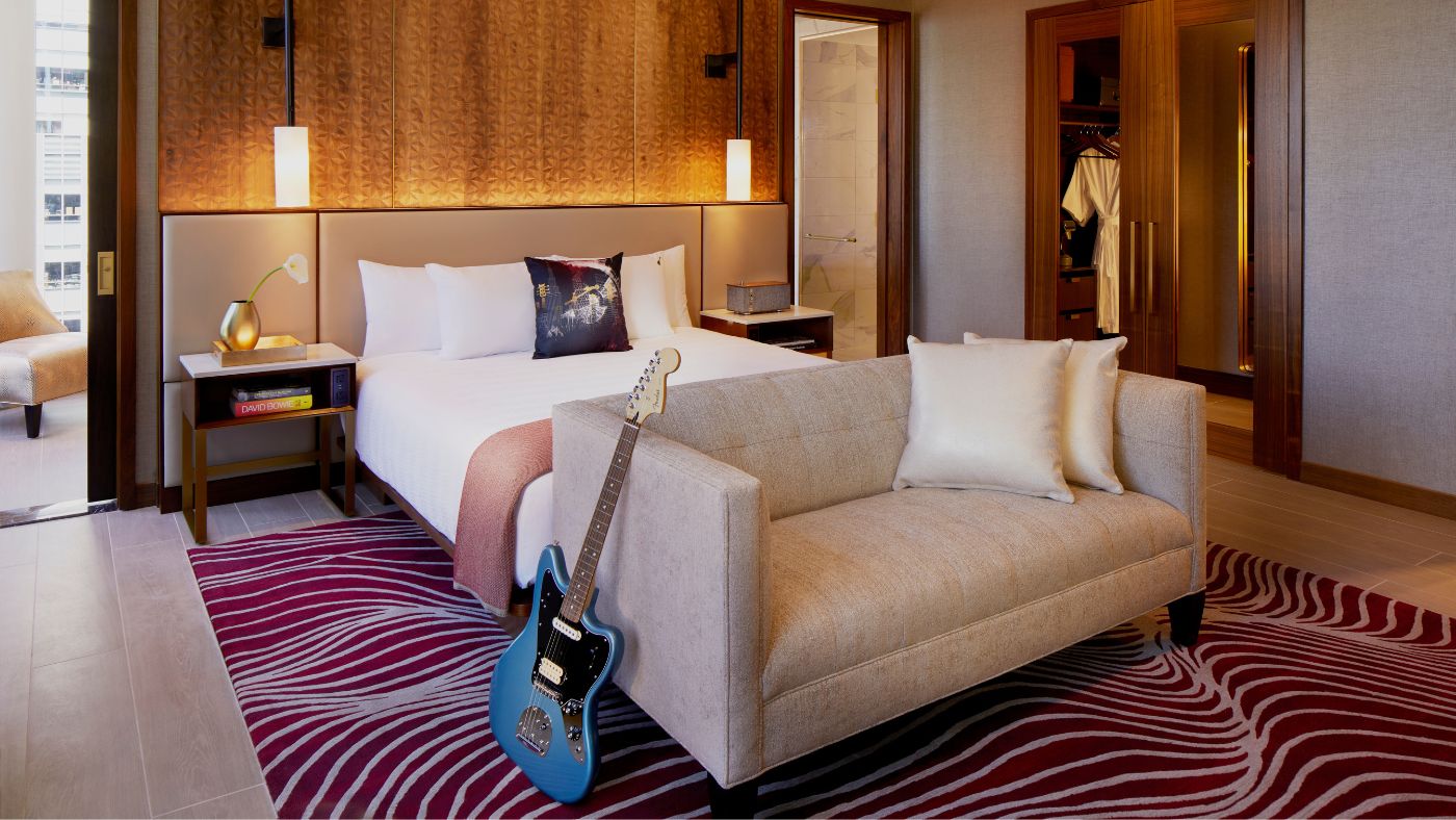Rockstar suite at the Hard Rock Hotel New York