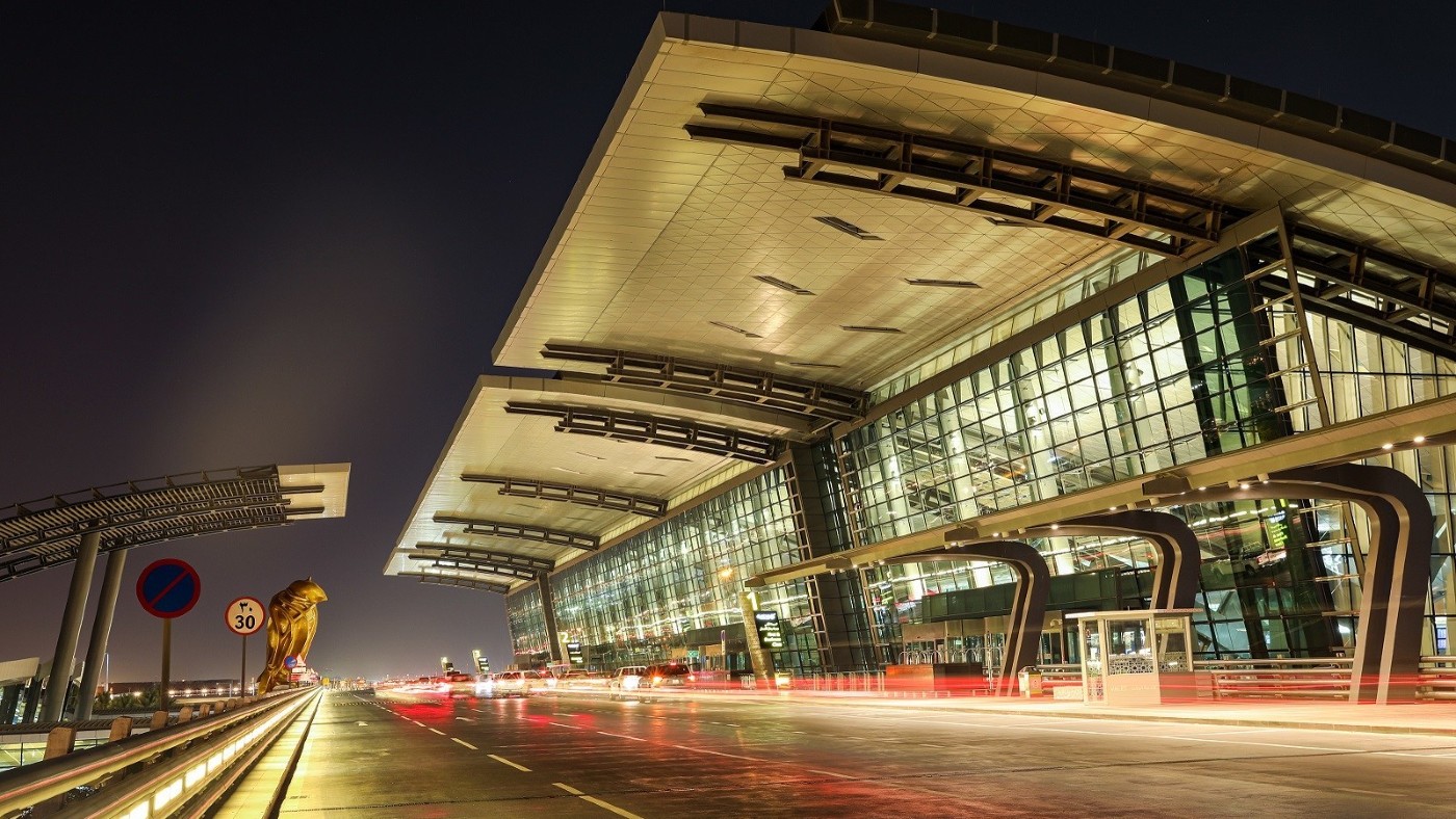 Hamad International Airport in Doha is Qatar’s main aviation hub
