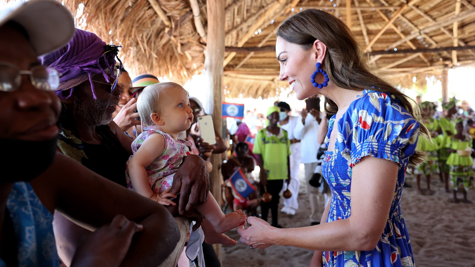 Prince William and Kate spend time with the Garifuna community 