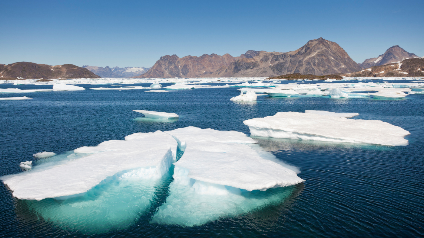 Arctic ice blocks