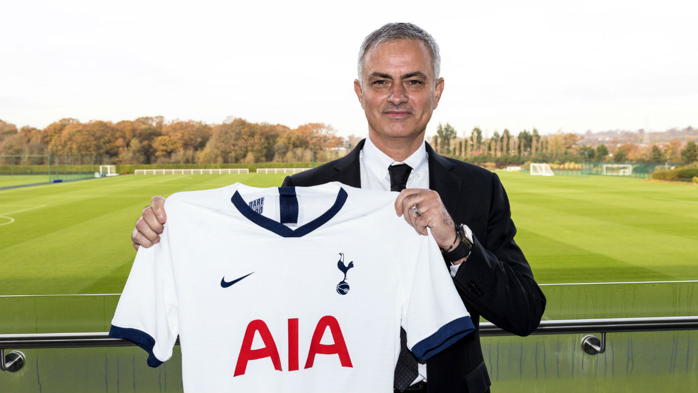Jose Mourinho has been named Tottenham’s new head coach