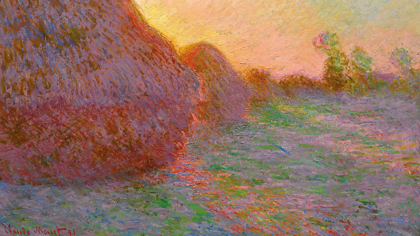 Meules by Claude Monet
