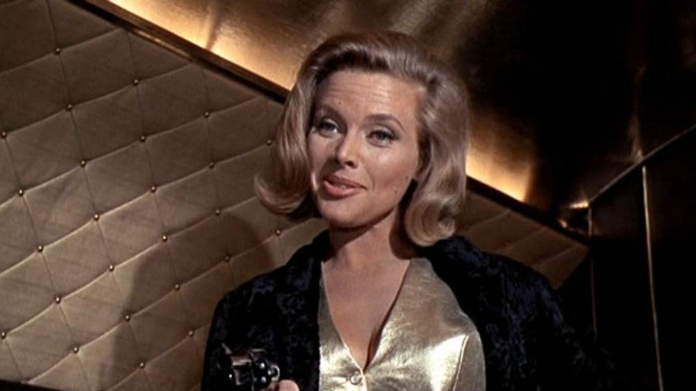 Honor Blackman as Pussy Galore