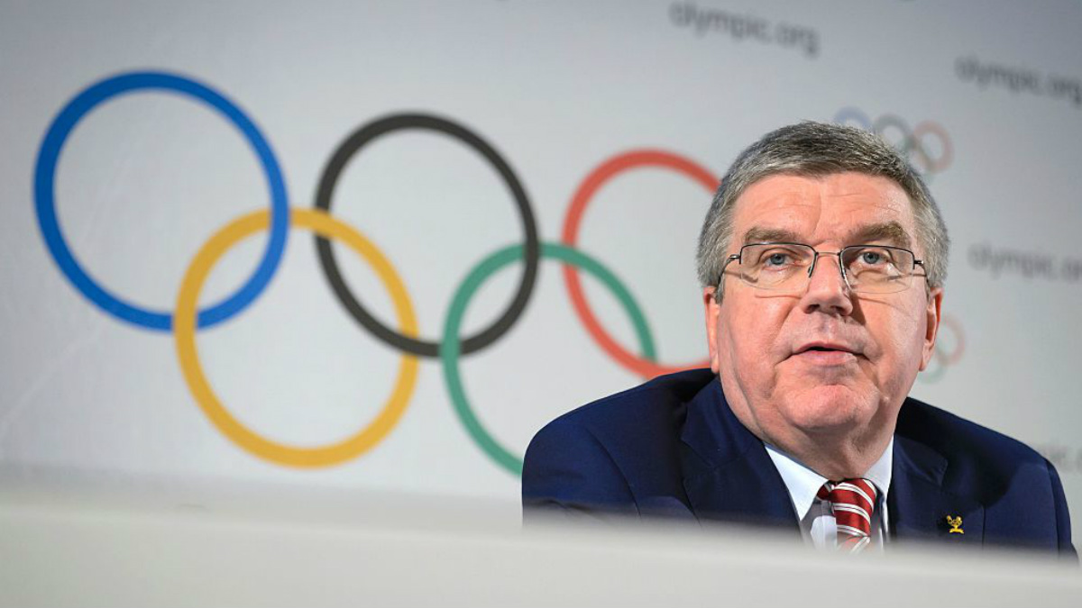 International Olympic Committee president Thomas Bach