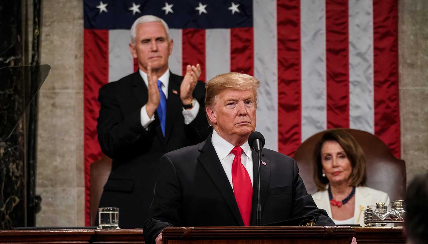 Donald Trump delivers his second State of the Union address