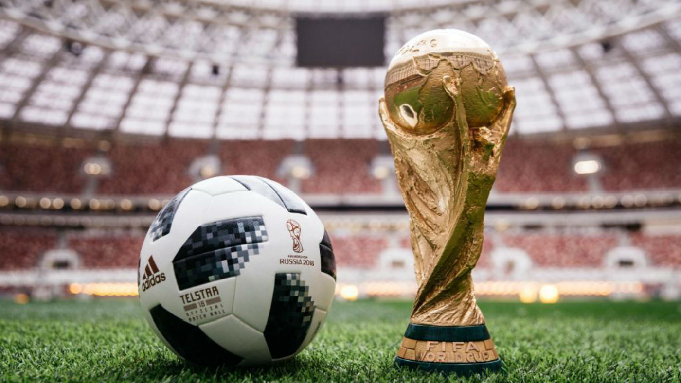 2018 Fifa World Cup trophy Russia 2018 ball