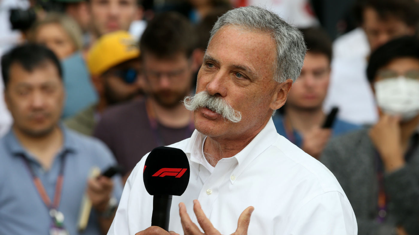 F1 CEO Chase Carey spoke to media and fans ahead of the cancelled Australian Grand Prix 