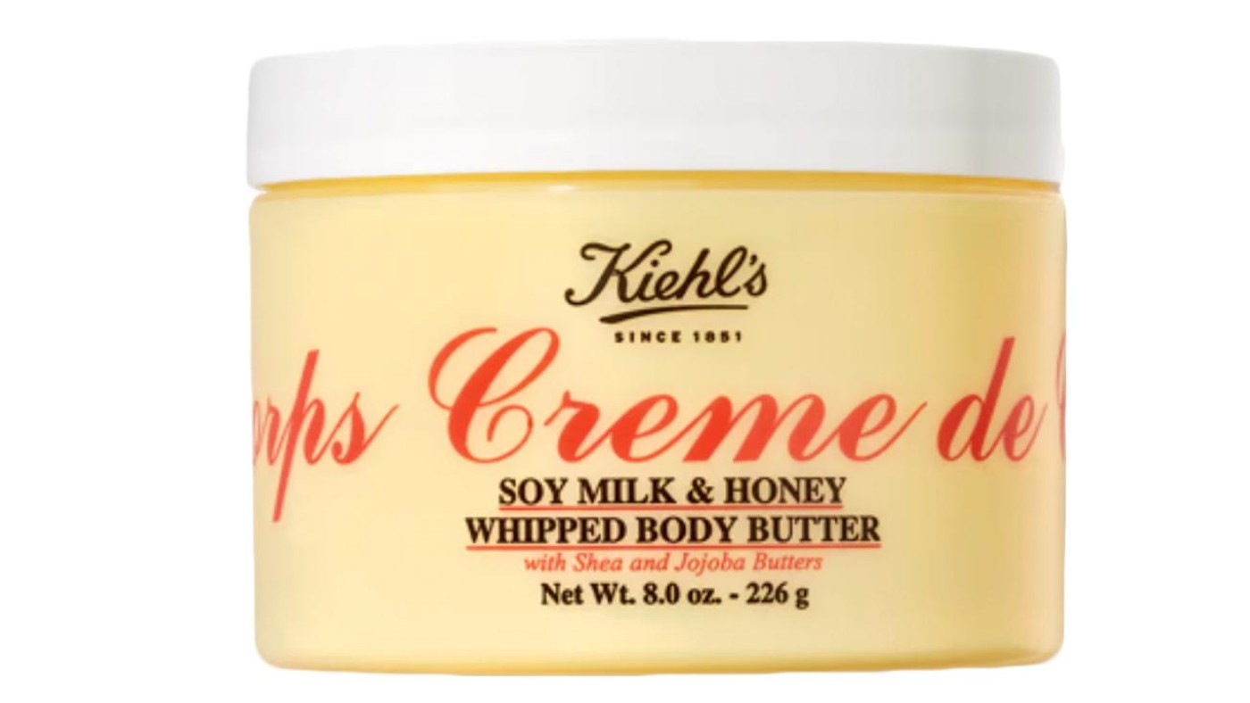 Kiehl’s crème de corps soy milk &amp; honey whipped body butter
