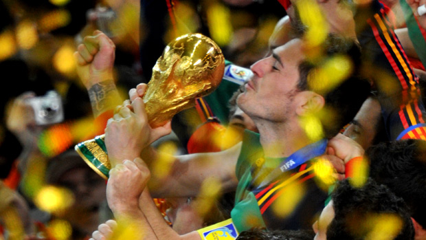 World Cup trophy, Spain 2010