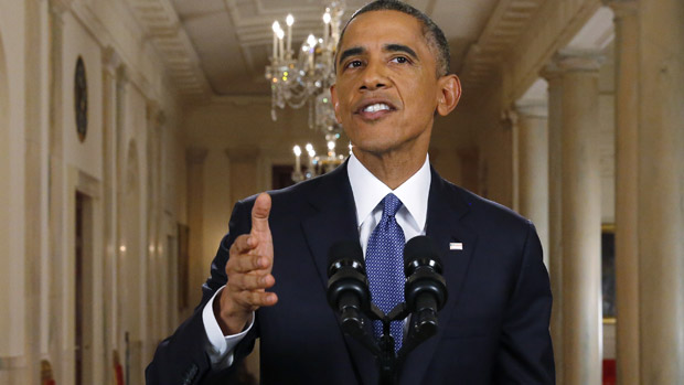 Barack Obama announced executive actions in the US  