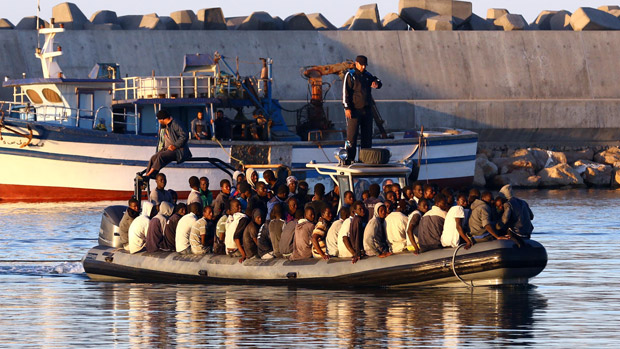  Migrants in Tripoli, Libya
