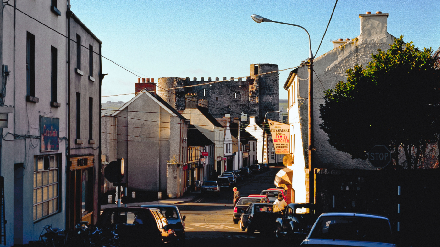 Street in Carlow, southeast Ireland