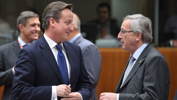 David Cameron and Jean-Claude Juncker