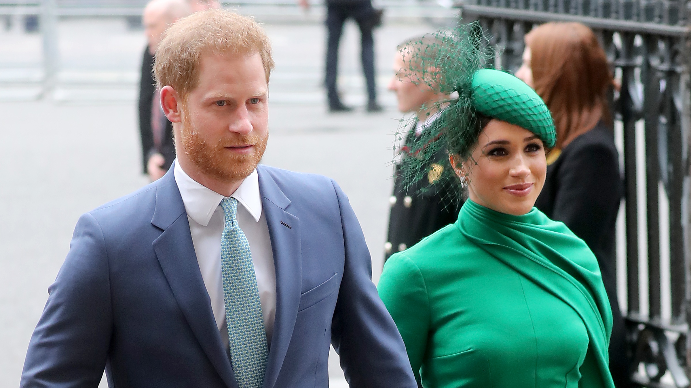 Prince Harry and Meghan Markle attend the Commonwealth Day Service in March.