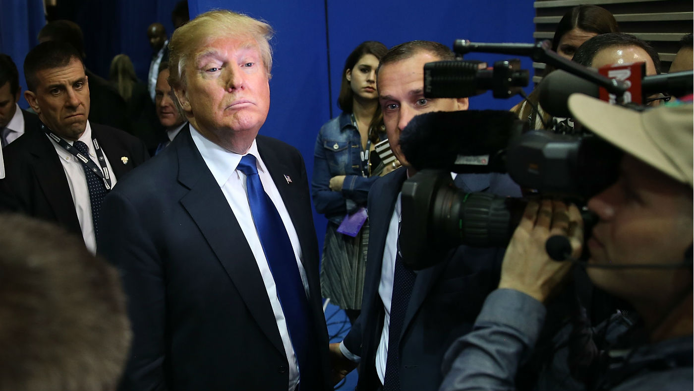 Donald Trump war on media
