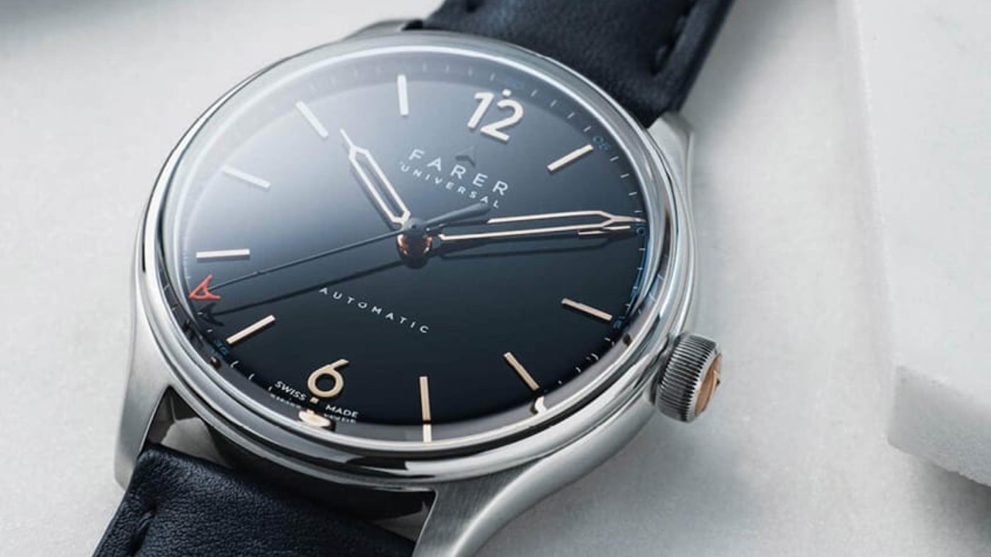 Farer&#039;s new automatic Erebus watch; £790