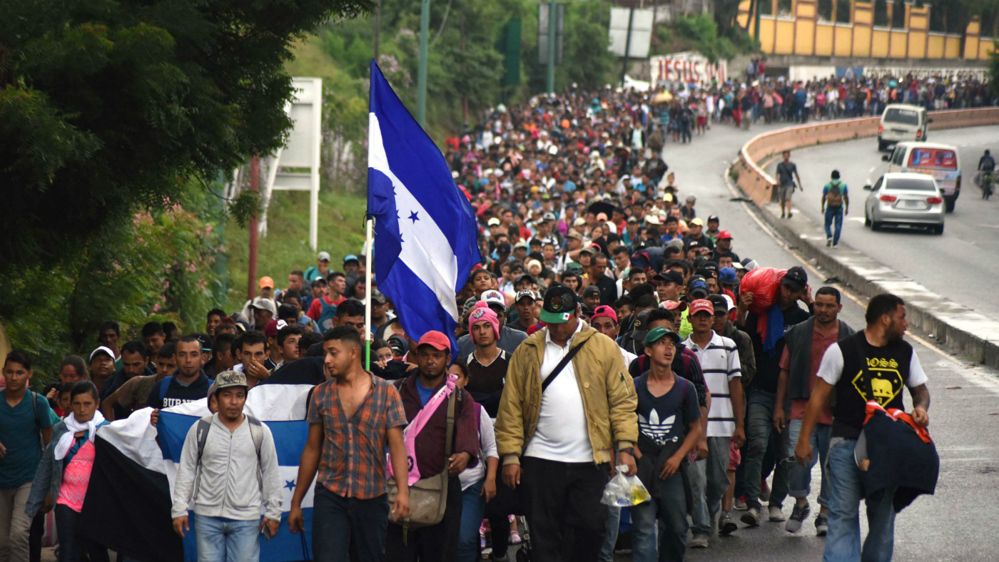 Honduras Migrant Caravan crosses border into Guatemala toward Mexico, US as Trump threatens to halt humanitarian aid
