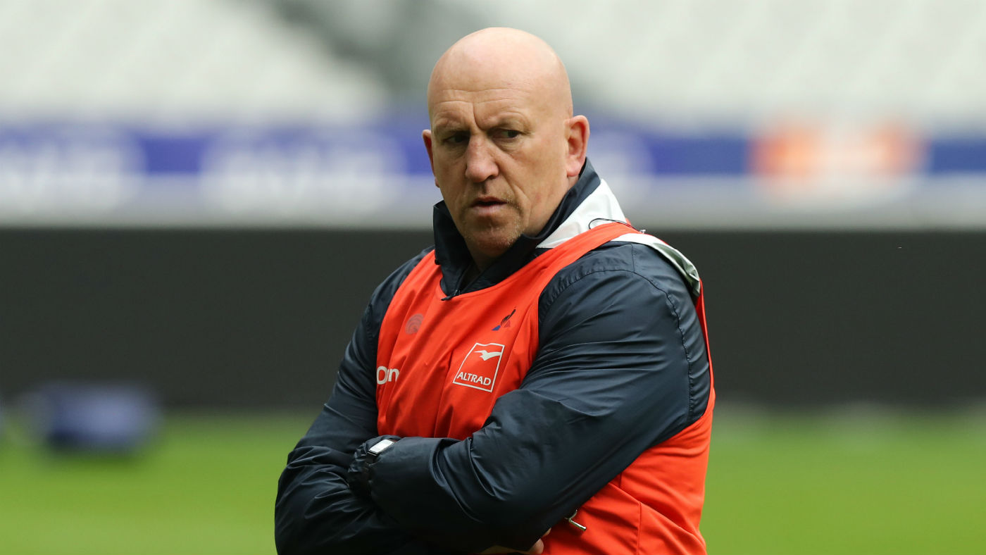 Rugby league legend Shaun Edwards is the defence coach of the French rugby union team