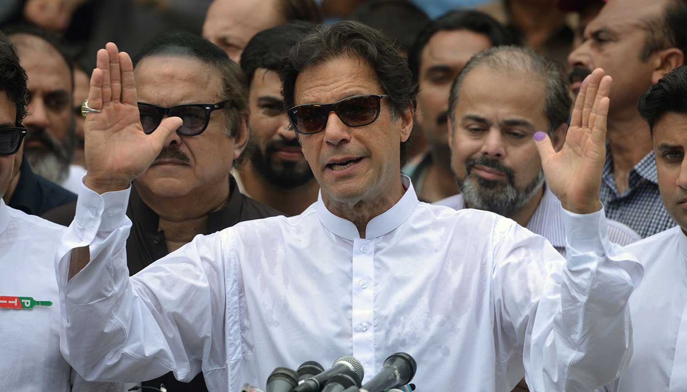 Imran Khan on track for election win despite allegations of ballot tampering