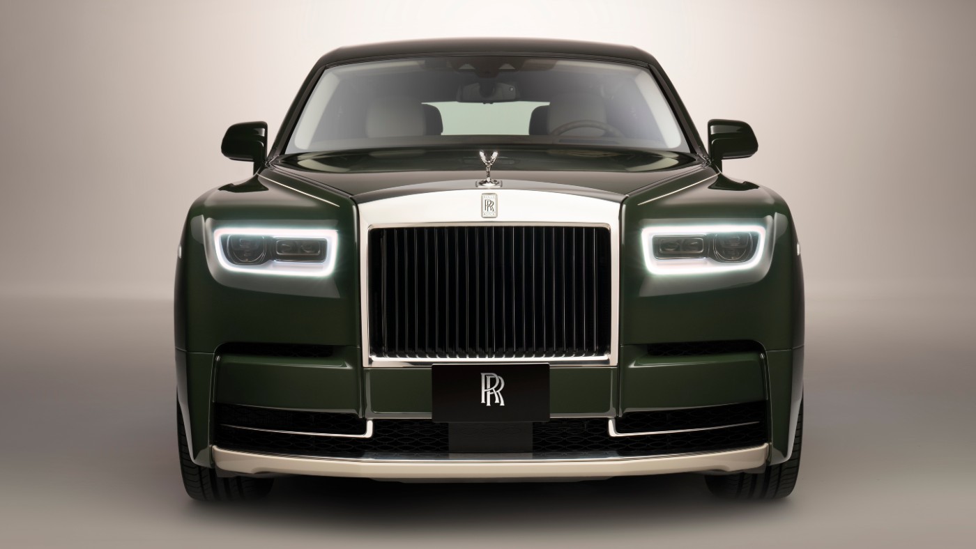 Rolls-Royce and Hermès bespoke Phantom Oribe