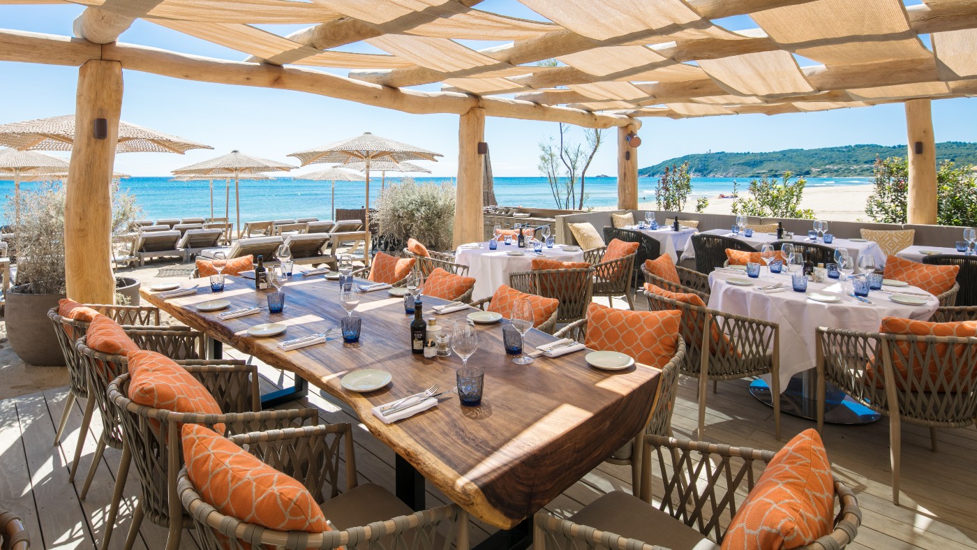Byblos Beach is the hotel's beach bar and restaurant