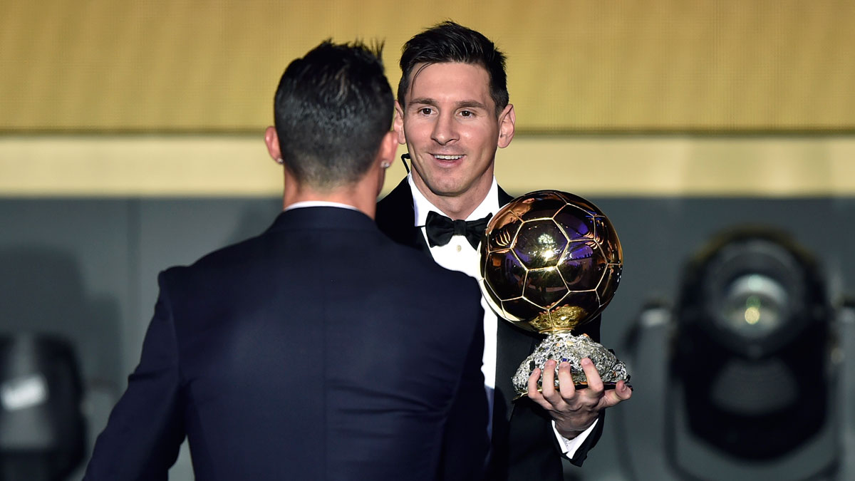 Lionel Messi wins Ballon d&#039;Or 2015
