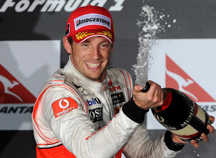 Jenson Button wins Australian GP