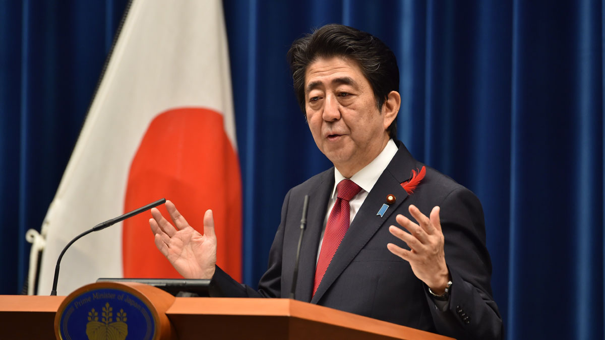 Japan Prime-Minister Shinzo Abe